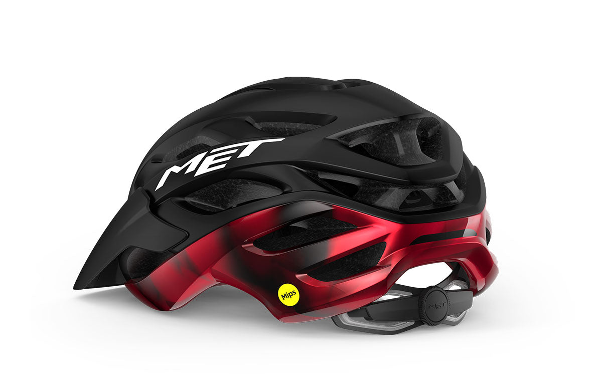 MET Veleno MIPS Helmet Black Red 3