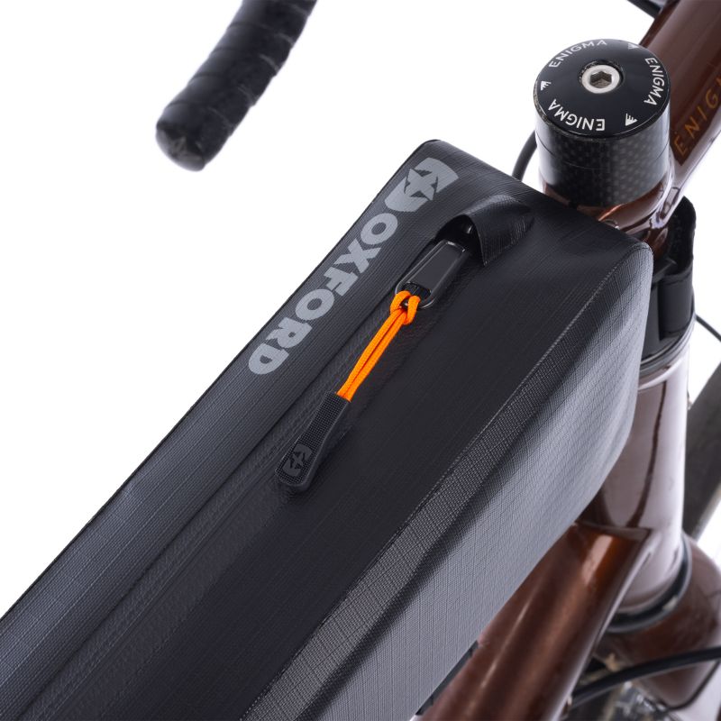 Oxford Aqua Evo Adventure XL Top Tube Bag Black - 4