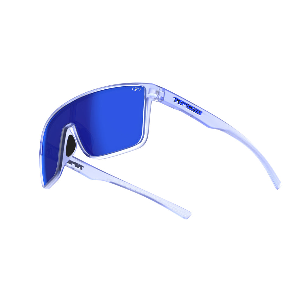 Tifosi Sanctum Sunglasses Ice Blue with Cobalt Blue Mirror Lens
