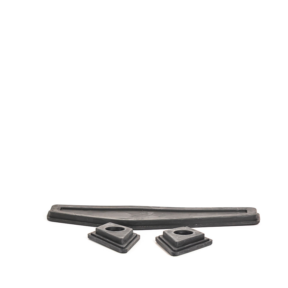Tacx Service Rubber foot Replacement Set with Plastic Leg Flux S/2