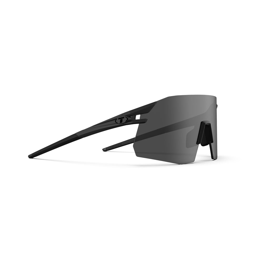 Tifosi Moab XC Sunglasses Blackout with Smoke, AC Red and Clear Lens
