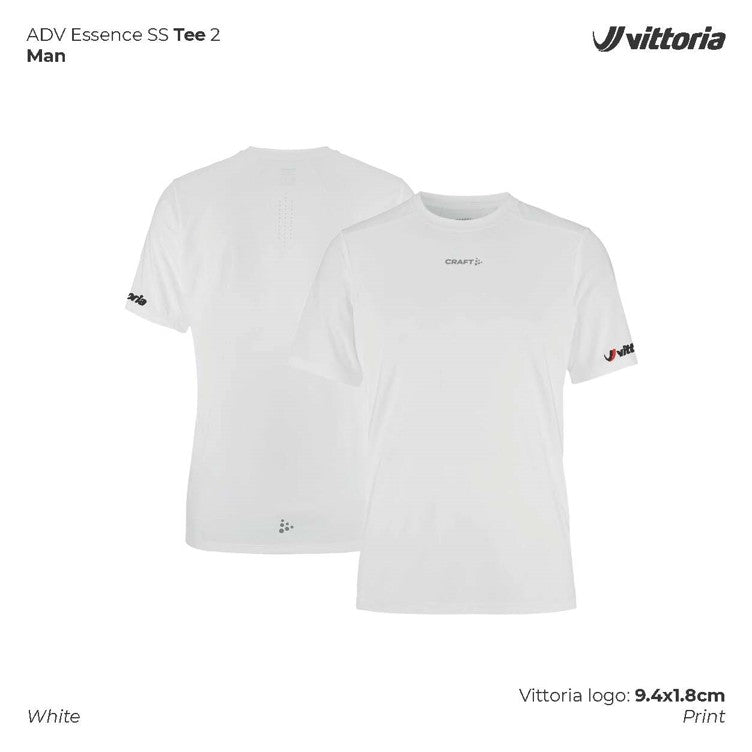 ADV Essence SS Tee Mens WHT