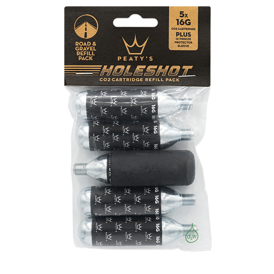 Peatys Holeshot CO2 refill Pack 5x16g