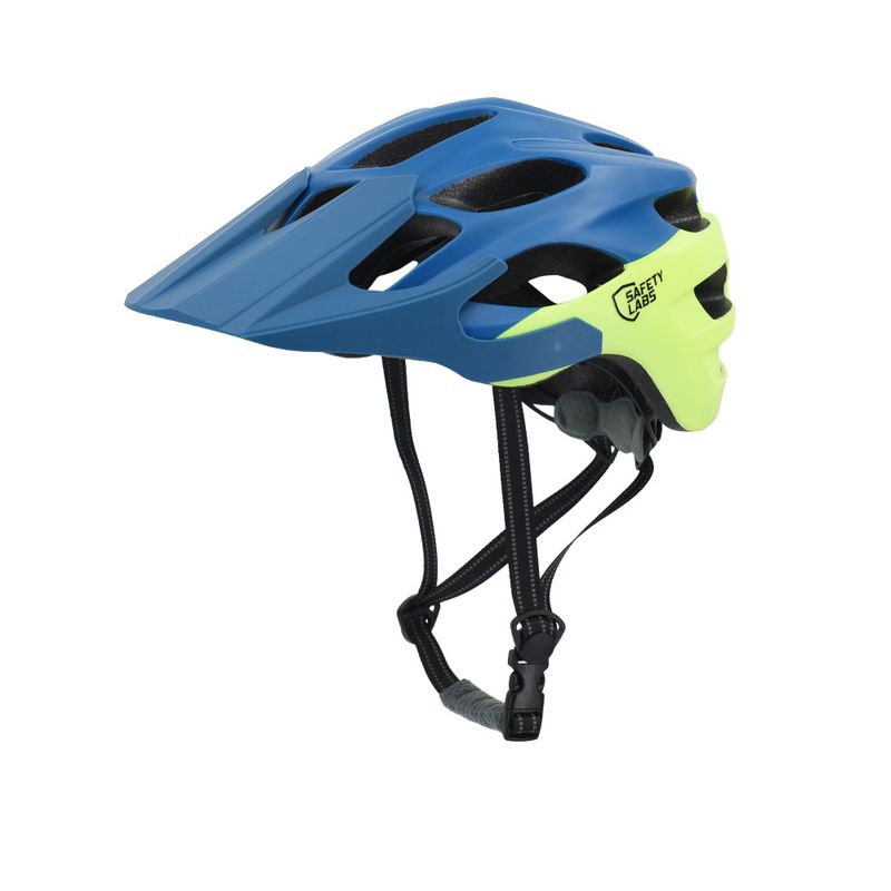 Safety Labs Vox with LED Light - Matt Blue Yellow