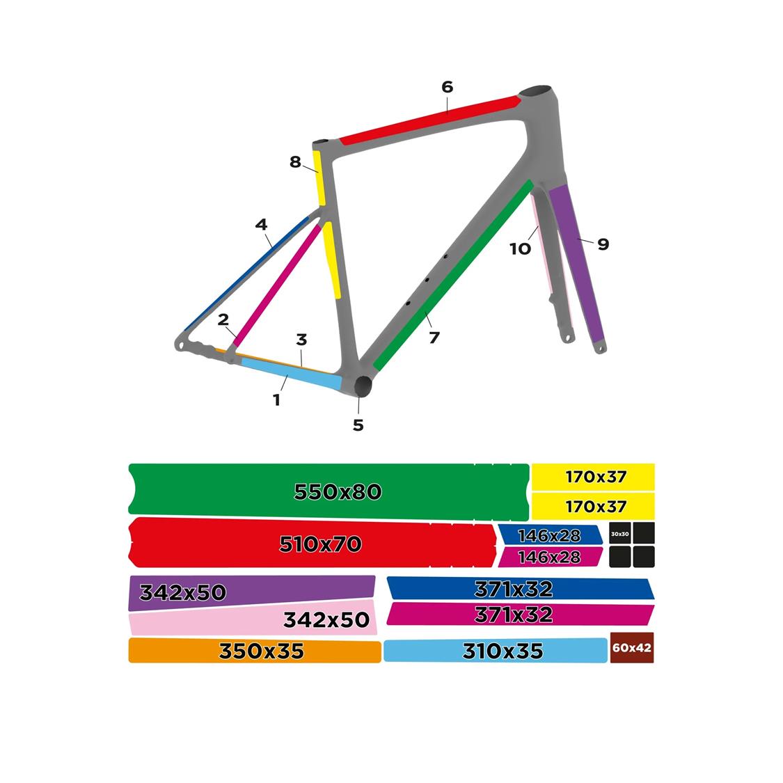 Slicy frame protection GRAVEL ROAD 3