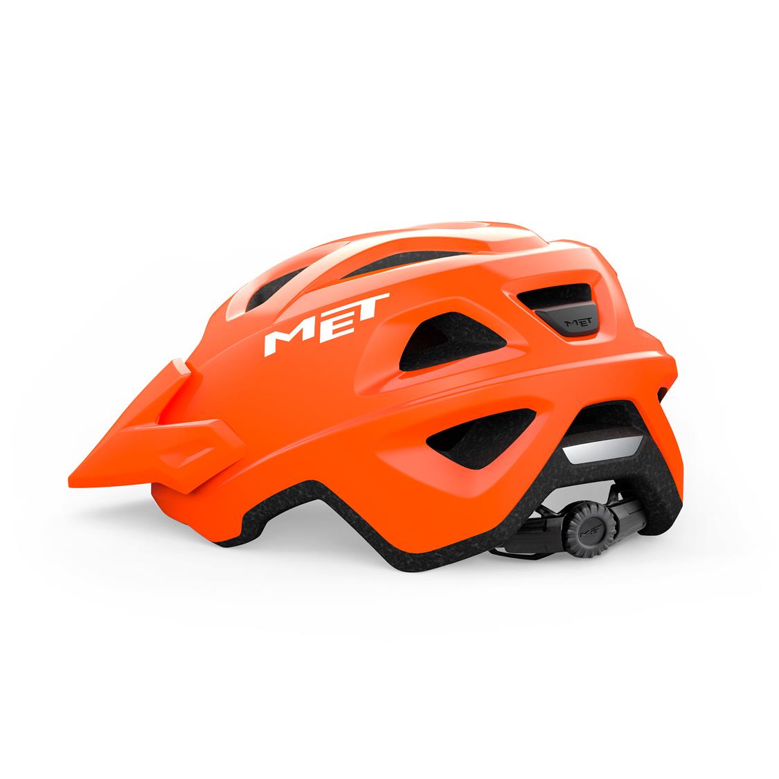 MET Youth Eldar Helmet Neon Orange 3