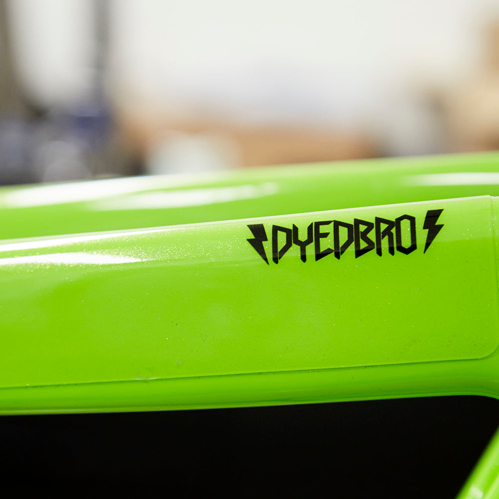 Dyedbro Mtb Frame Protection Clear Glitter