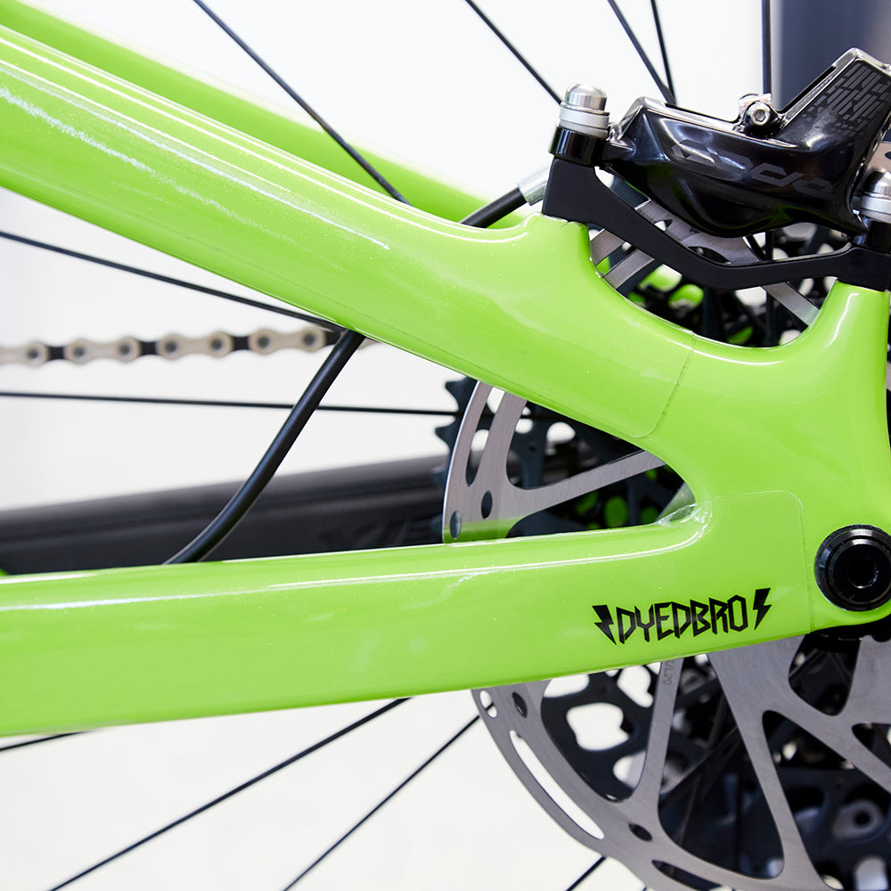 Dyedbro Mtb Frame Protection Clear Glitter