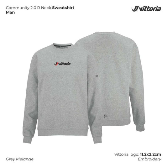 Community Rneck mens GRY