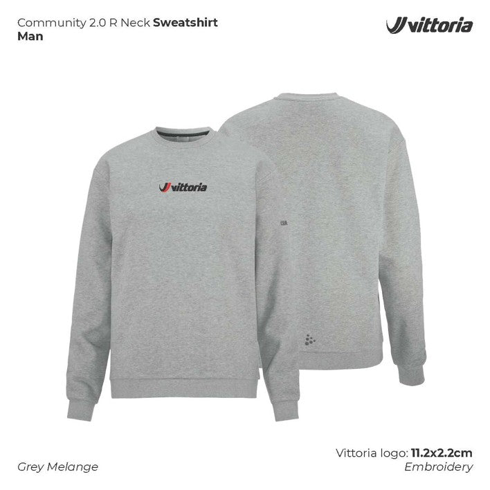 Community Rneck mens GRY