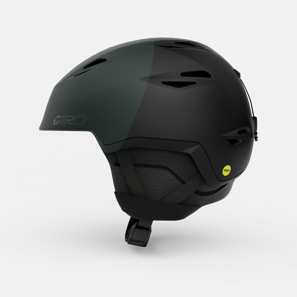 Giro Grid Spherical Matte Green / Black