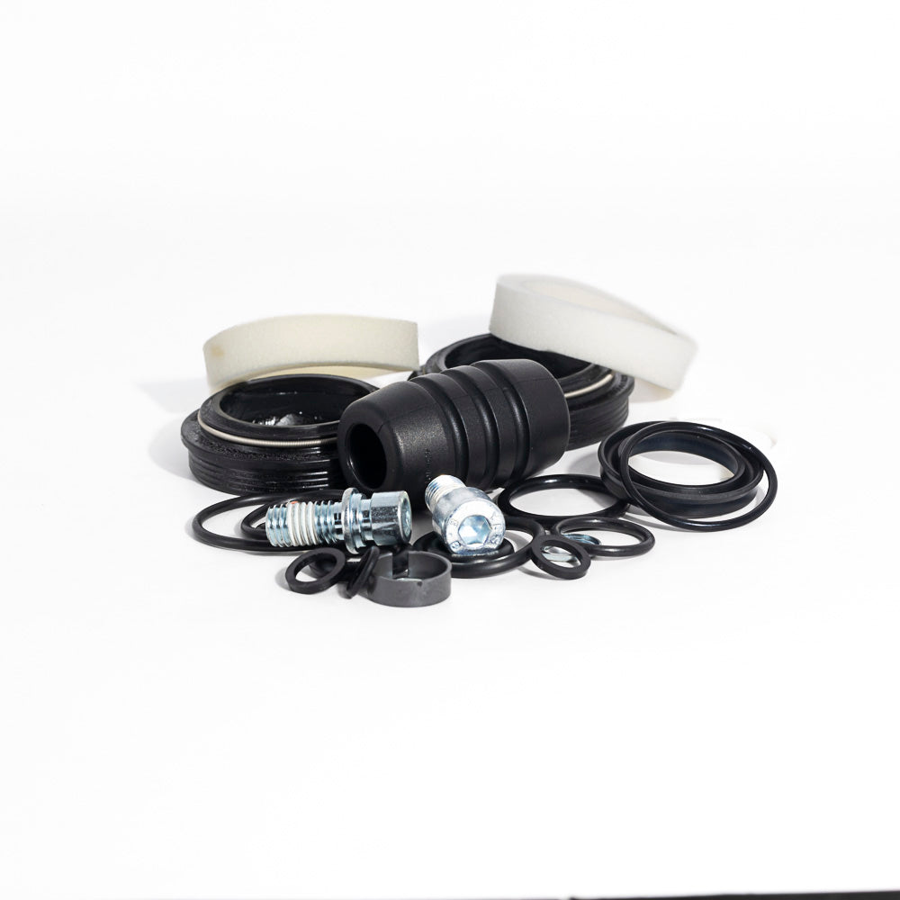 RockShox Fork Service Kit - Full Service Solo Air - (Includes Air Seals, Damper Seals and Hardware) - Recon Silver 2013 - 2015
