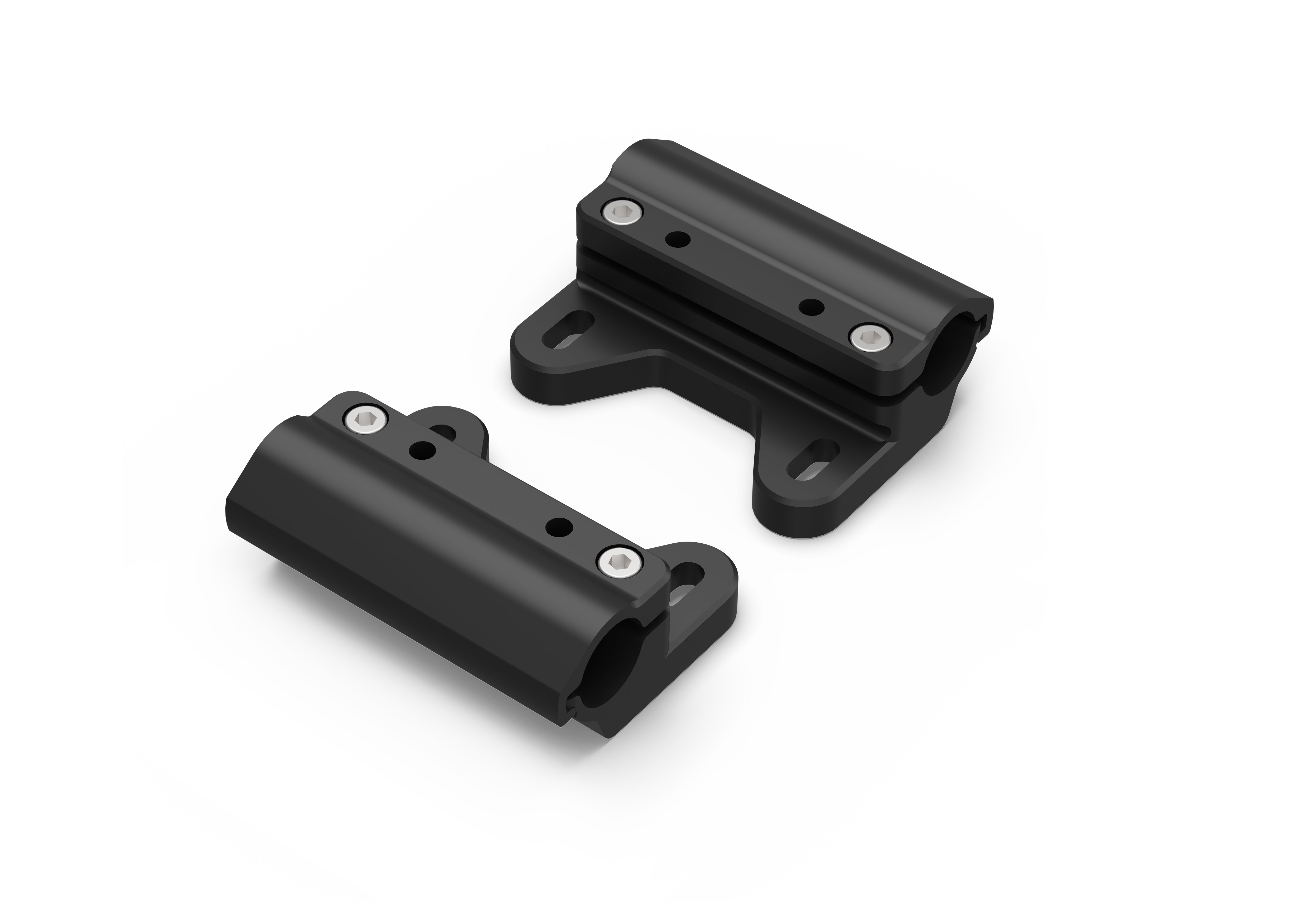 RAIL CLAMP SET PRO (Boost EVO 4 and up  / 46er / RemiDemi XL) BLACK