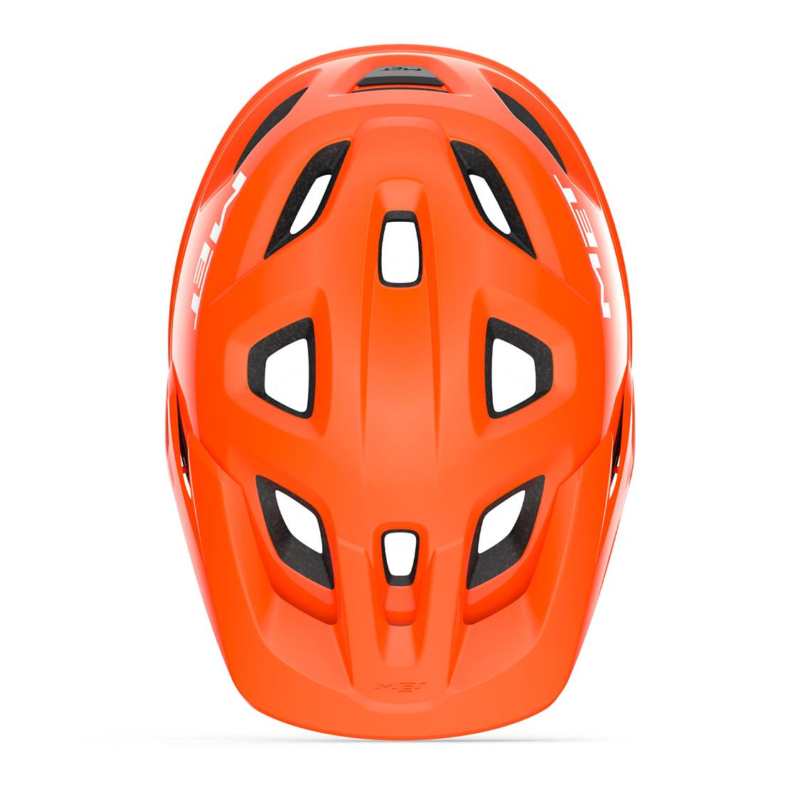MET Youth Eldar Helmet Neon Orange 4