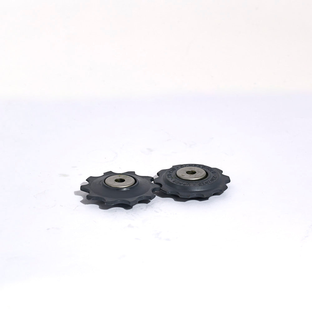 campagnolo record 10 with carbon cage and all 9 speed derailleur pulleys pair RD-RE600