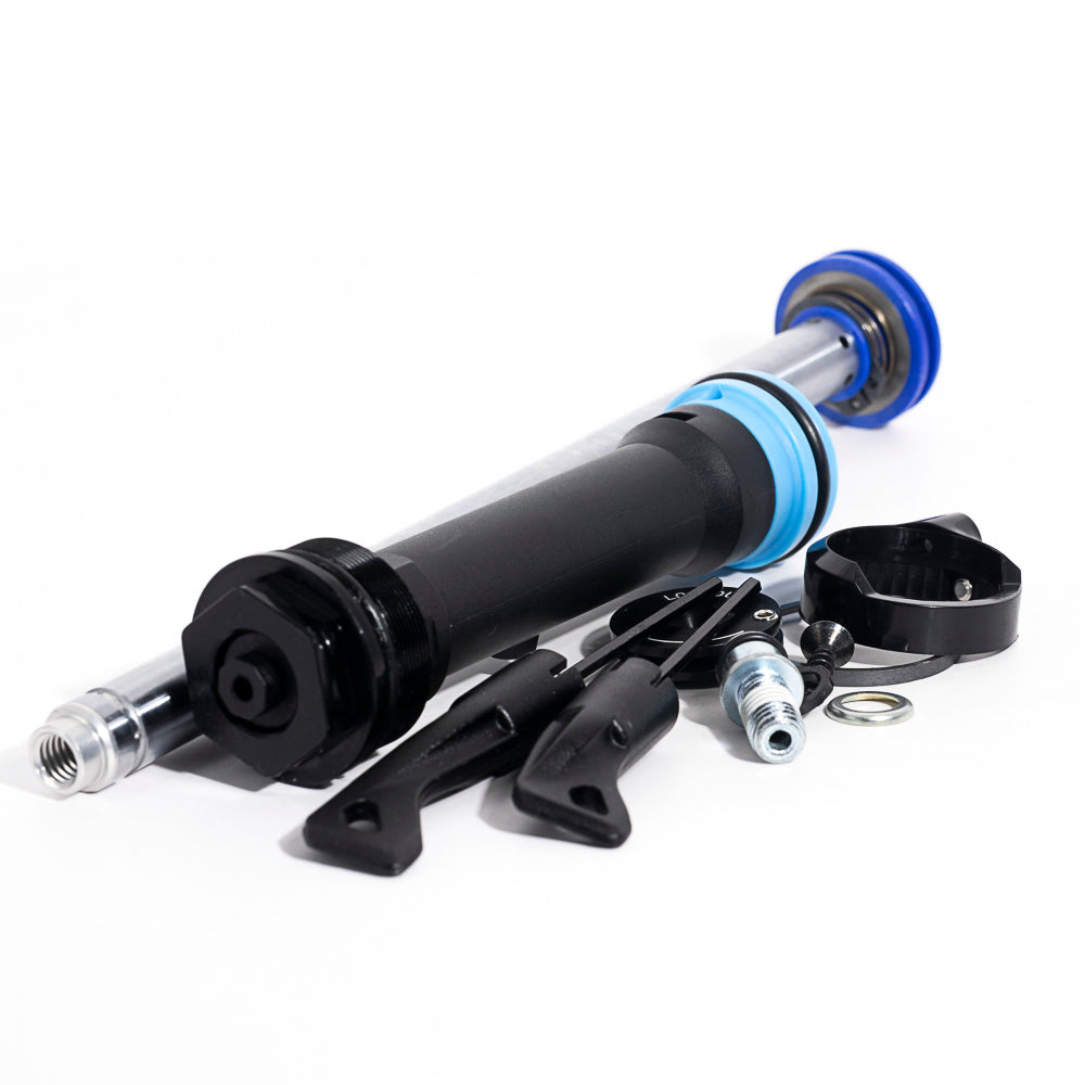 RockShox Fork Damper Assembly - Remote 17mm Turn Key 80mm - 150mm (PopLoc, Pre-2013 PushLoc) (Thread 0.8mm) (Right Side Internals) - Recon Silver TK C1+ 2017 - 2021 / Recon TK A1+ 2018+