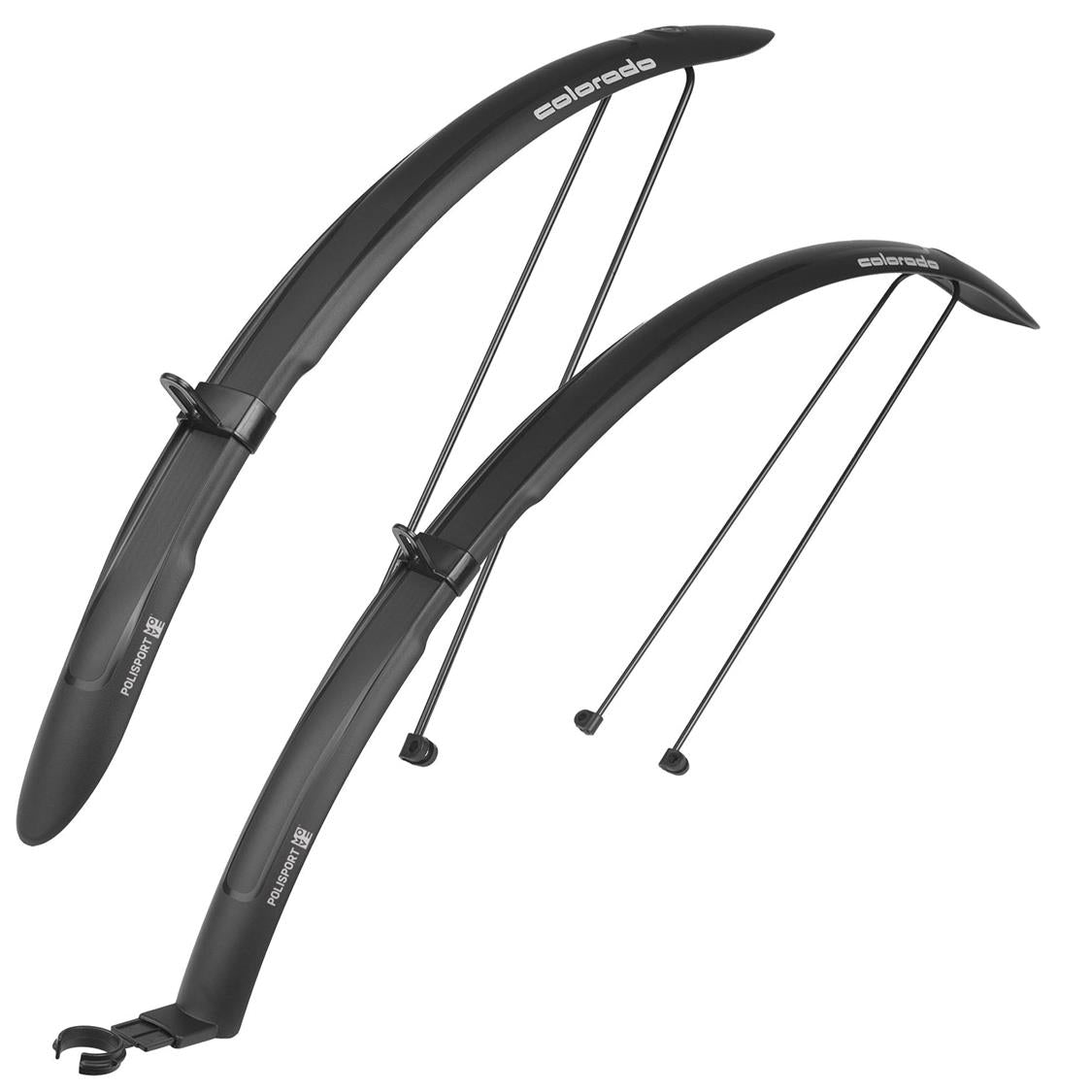 Polisport Colorado City 28 Mudguard Set Black 1