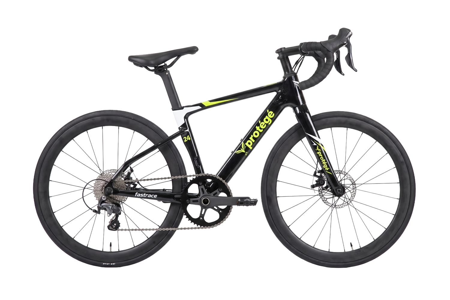 Protege Fastrace 24 Kids Road Bike - Black_2