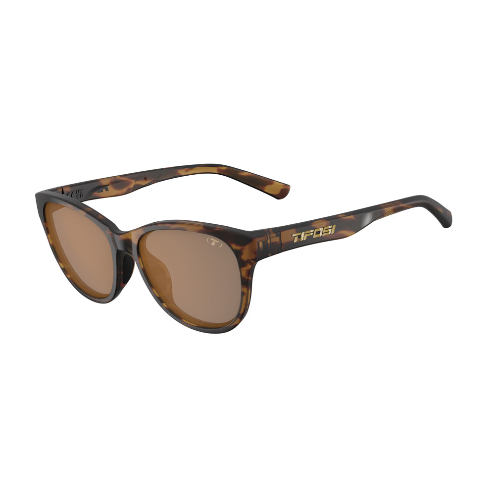 Tifosi Stella Sunglasses Java Tortoise with Brown Lens
