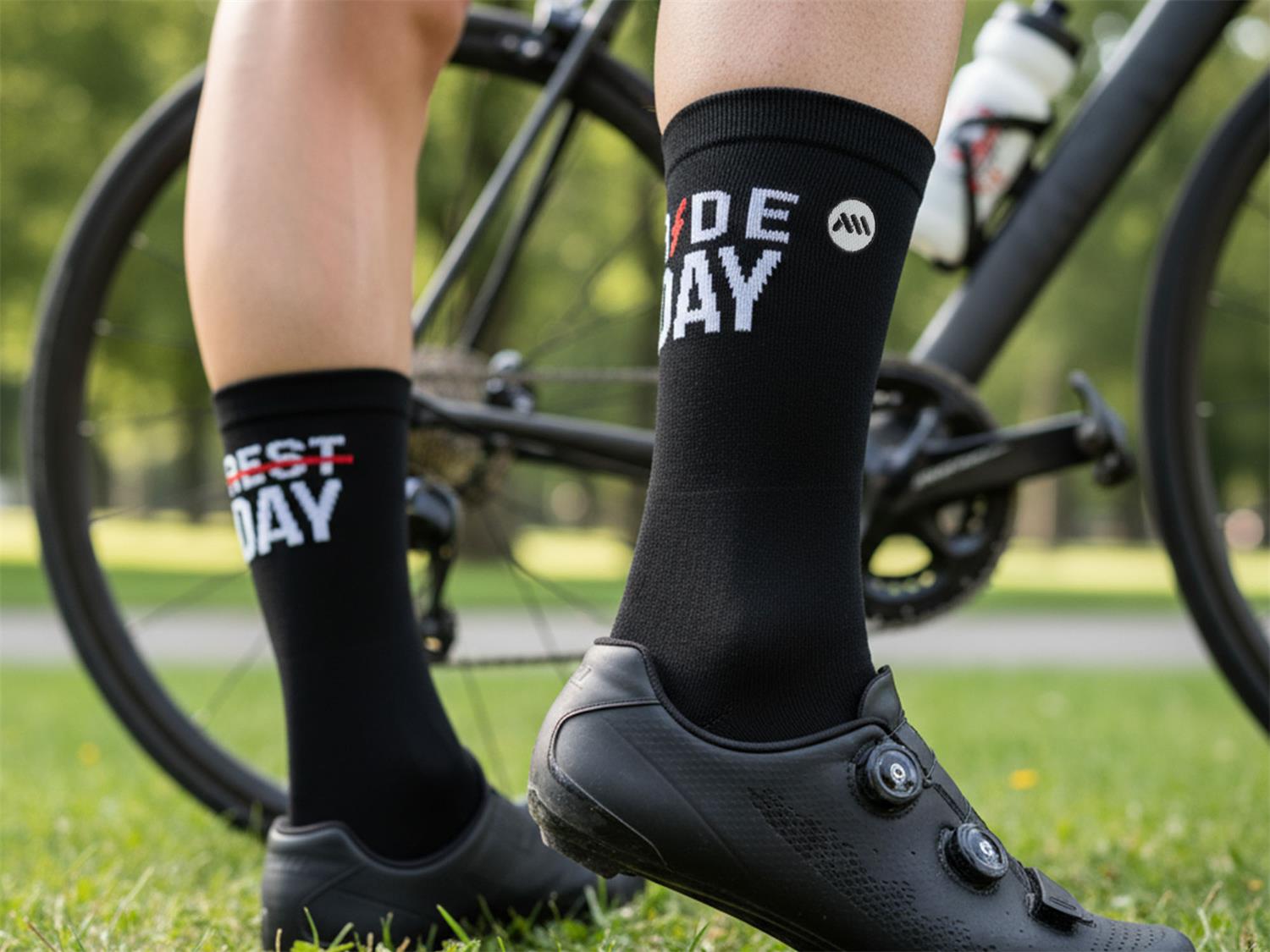 AMS SOCKS - Ride Day black - 06 xweb