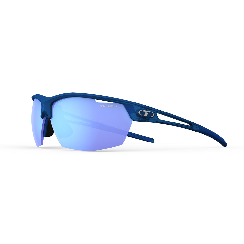 Tifosi Navar Sunglasses Midnight Vapor with Sky Blue Mirror Lens
