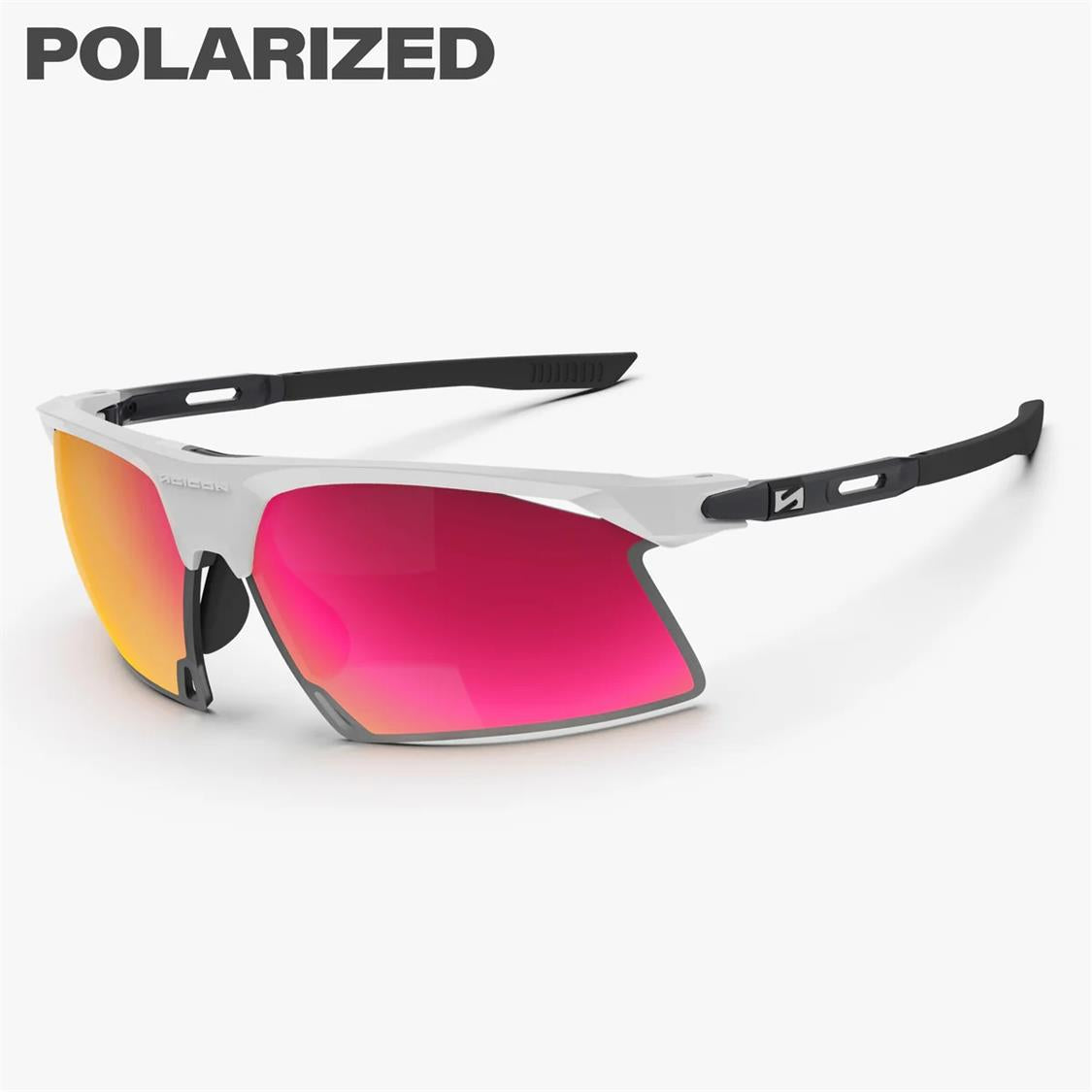 Scicon Aerobeam Titanium Polarized Sunburst-White 