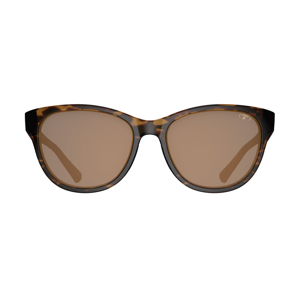 Tifosi Stella Sunglasses Java Tortoise with Brown Lens
