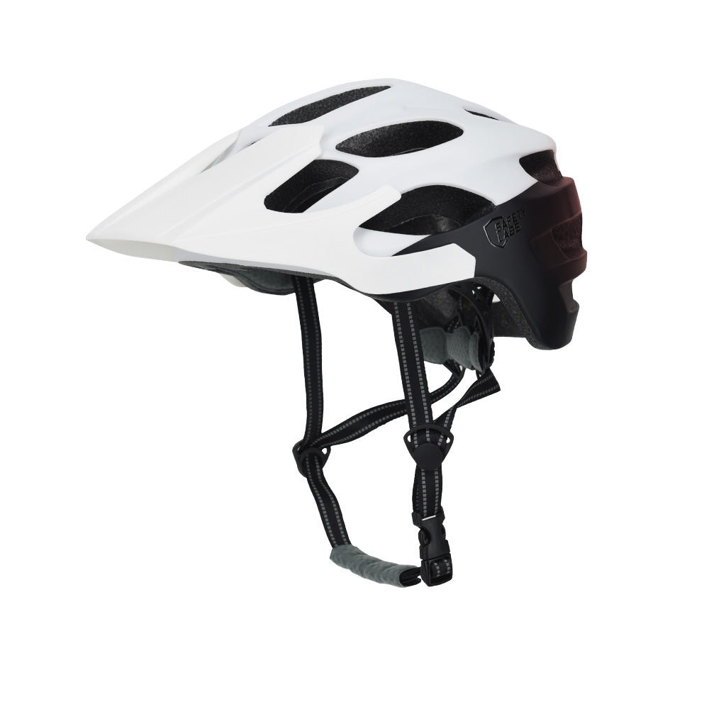 Safety Labs Vox with LED Light - Matt White Black 