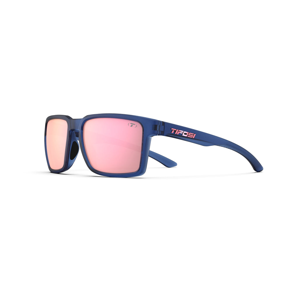 Tifosi Sylo Sunglasses Midnight Vapor with Pink Mirror Lens

