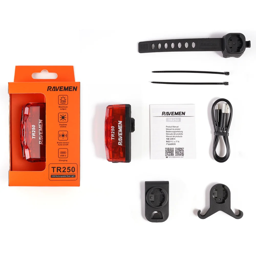 Ravemen TR250 in the box