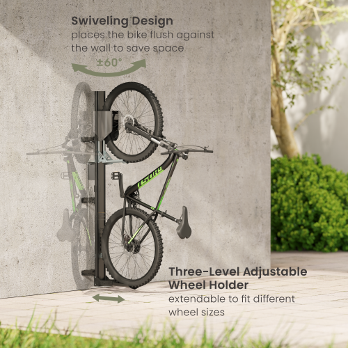 Maverack EasyLift swivel and adjustable wheel holder
