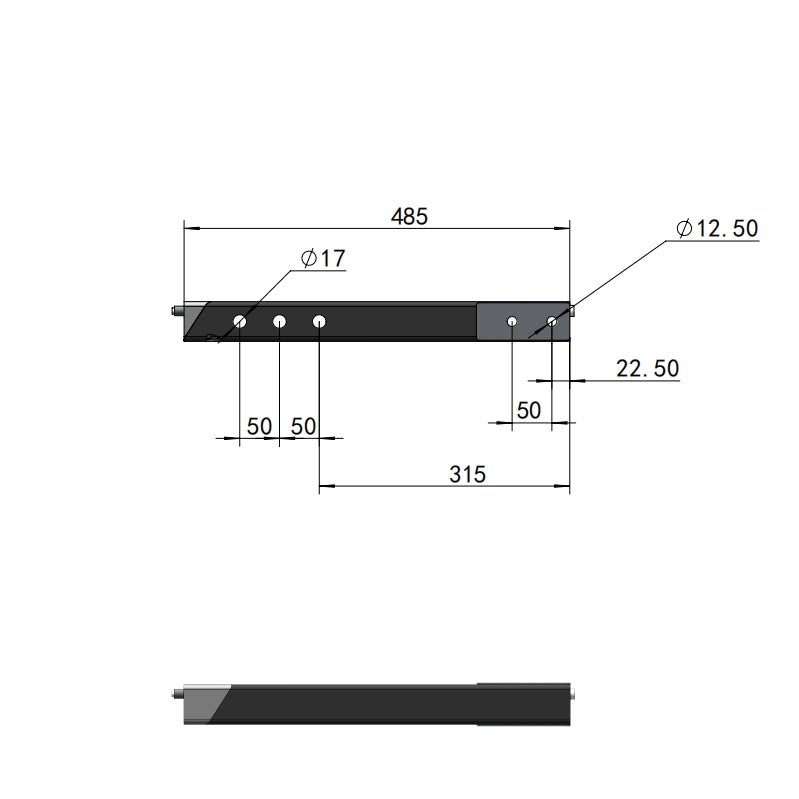 Maverack Premium Vert Rack Hitch Expander 3