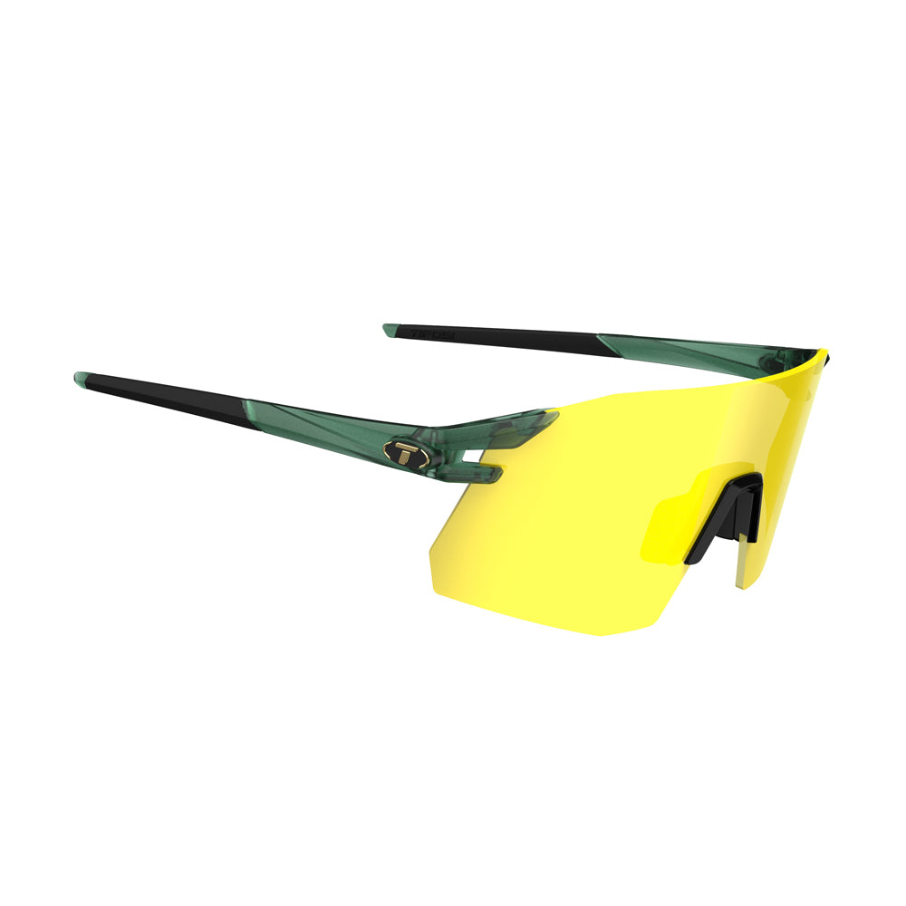 Tifosi Moab XC Sunglasses Forest Vapor with Clarion Yellow, AC Red and Clear Lens

