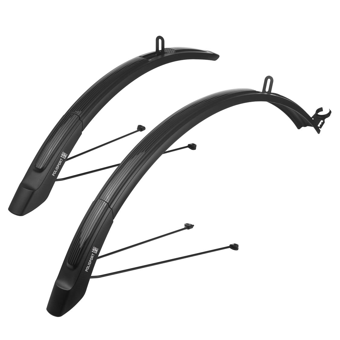 Polisport Expander City 51mm Mudguard Set Black 1