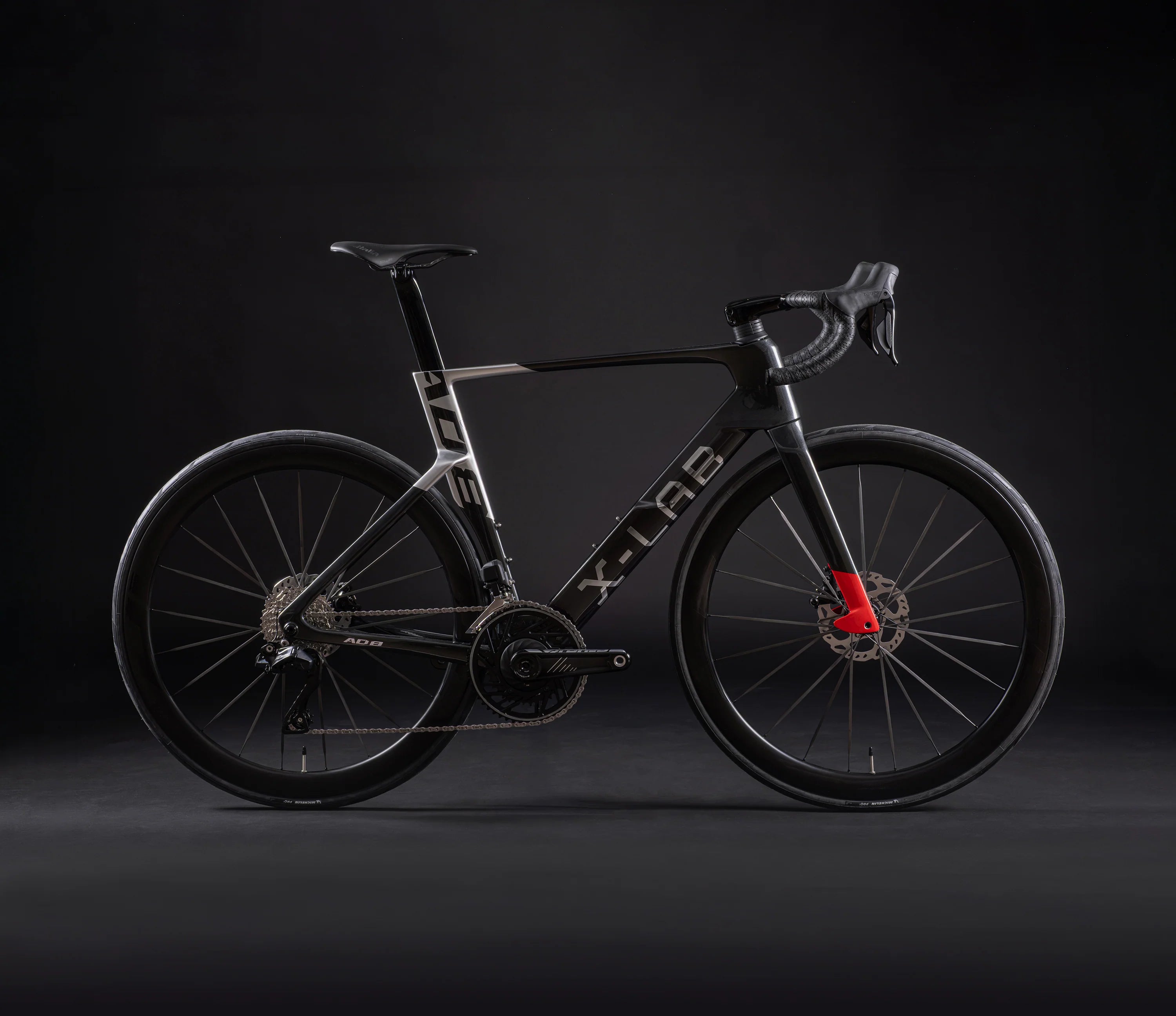X-LAB AD8 105 Di2 Sunspot Red/Black Road Bike