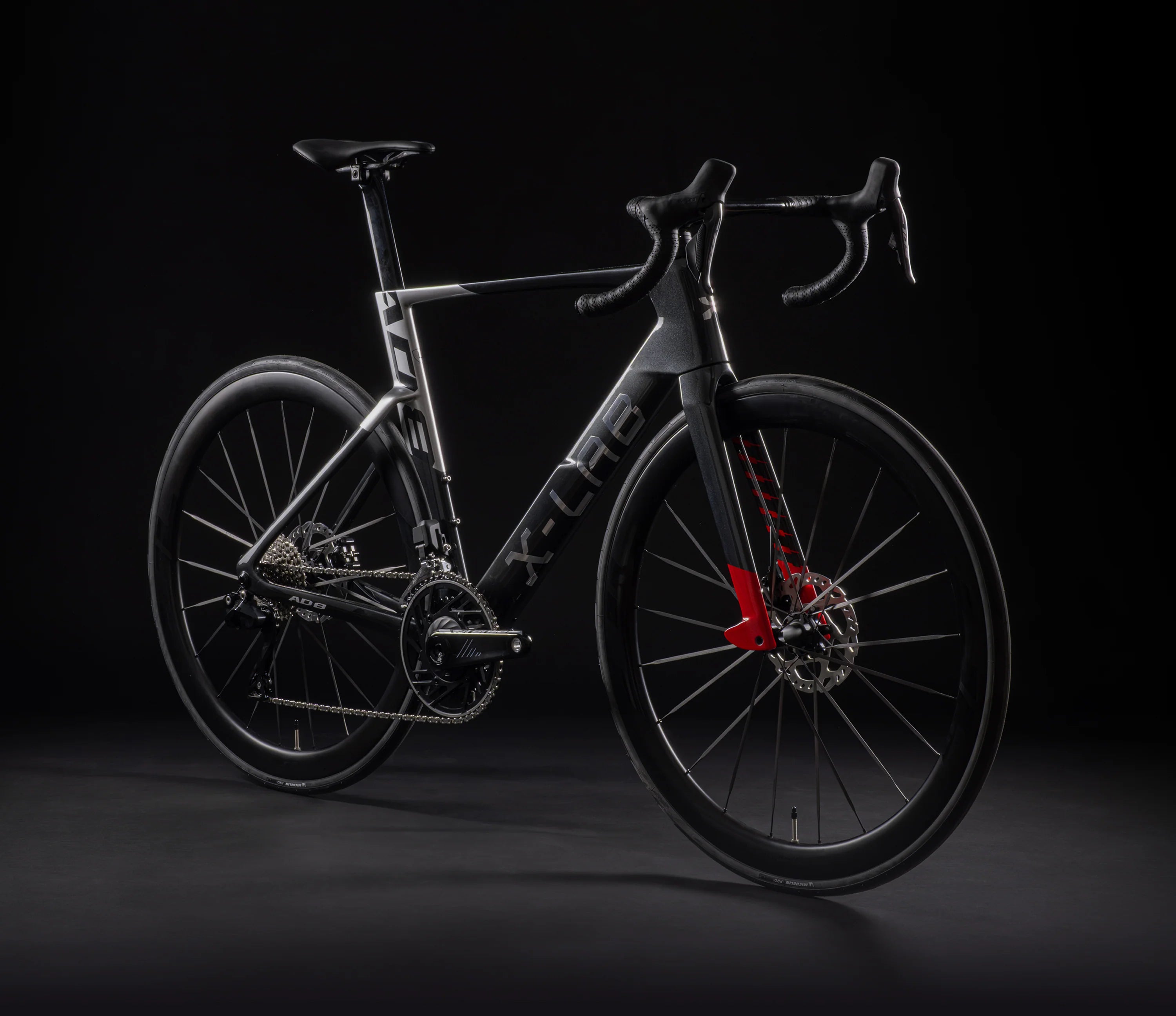 X-LAB AD8 105 Di2 Sunspot Red/Black Road Bike
