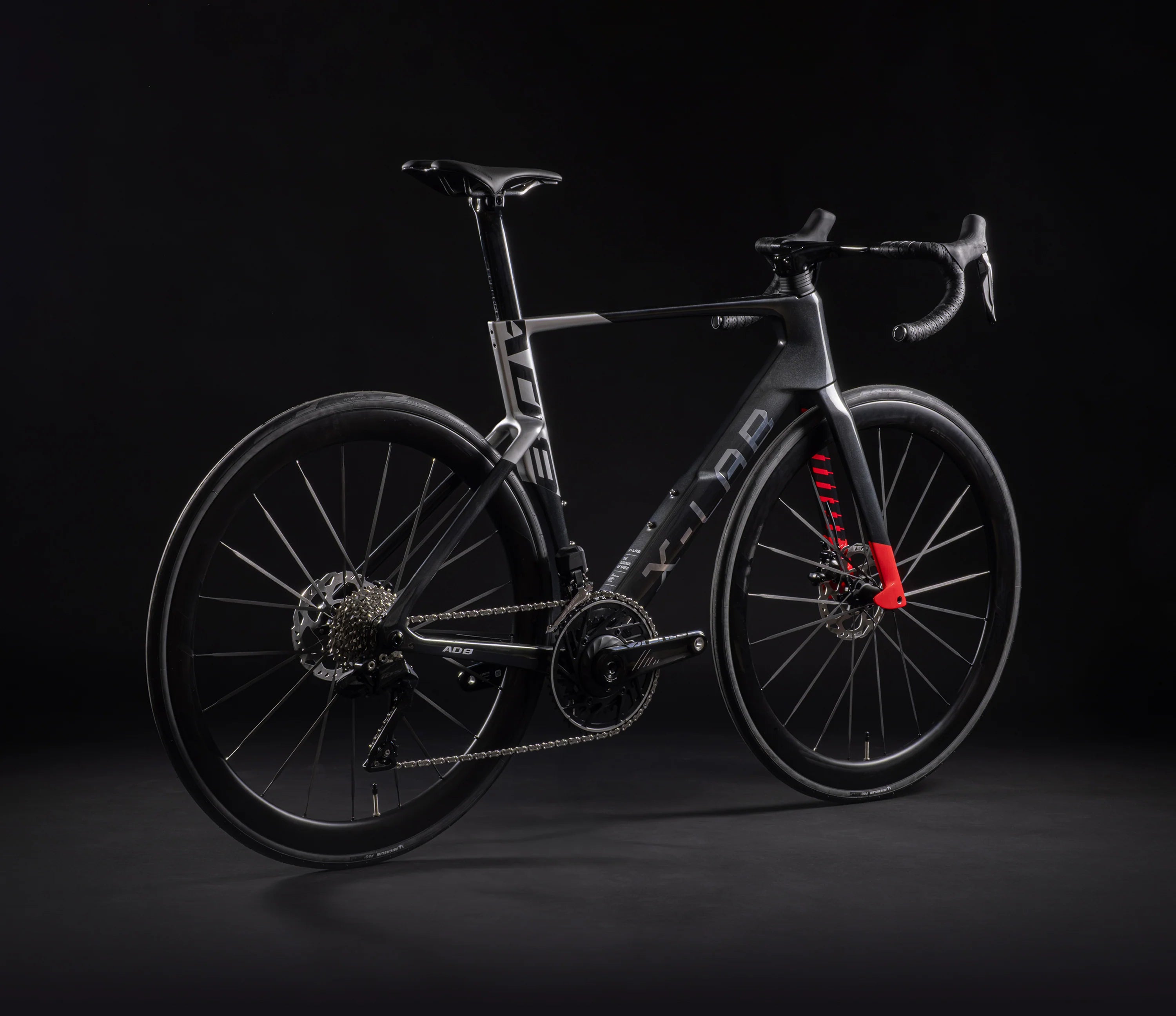 X-LAB AD8 105 Di2 Sunspot Red/Black Road Bike