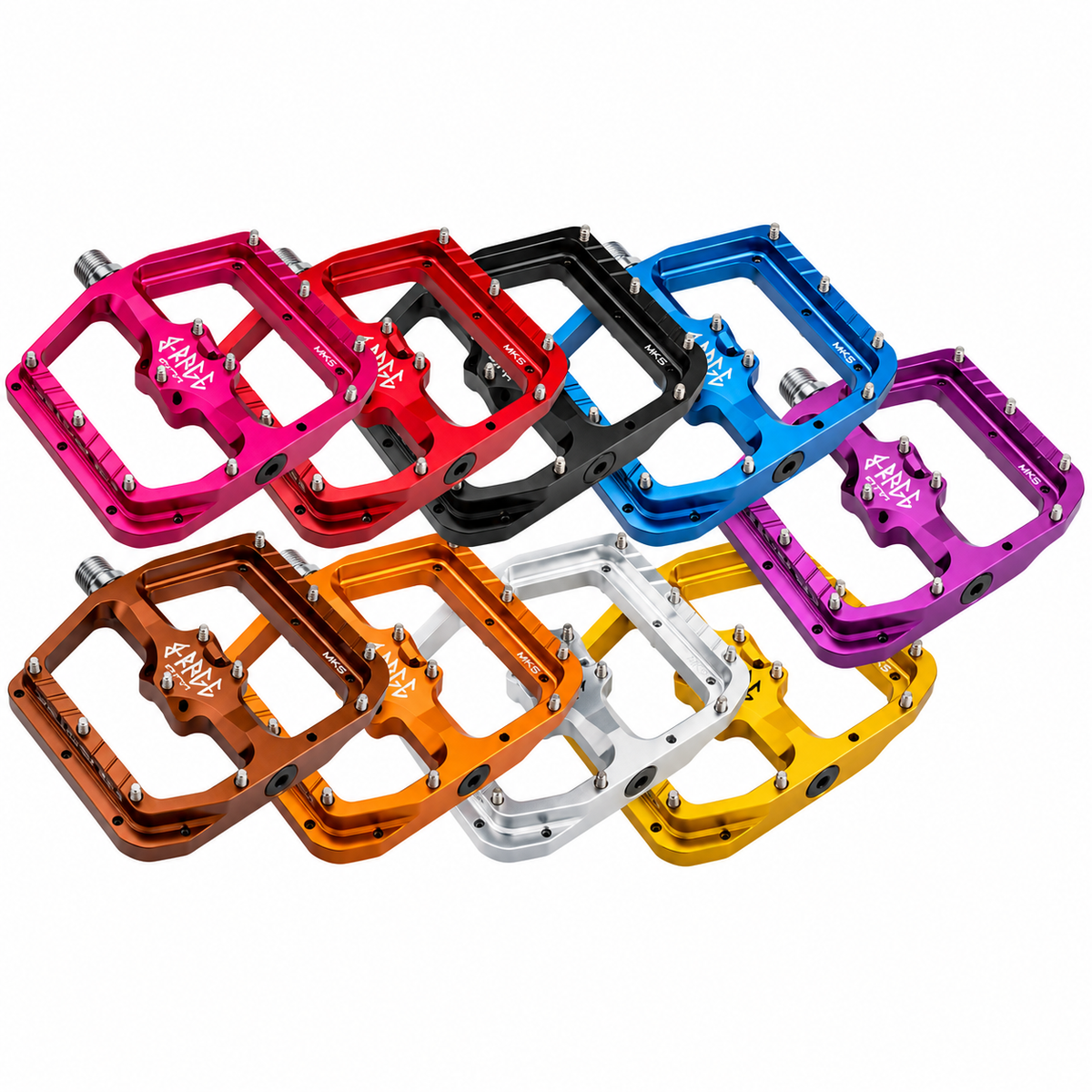 Burgtec Penthouse Flat MK5 B-Rage Edition Pedals