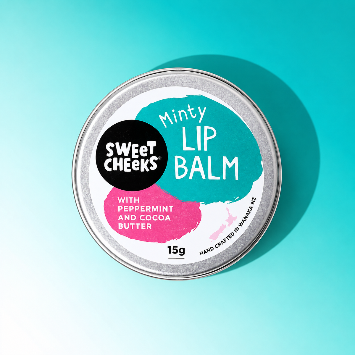 Sweet Cheeks Minty Lip Balm 15g