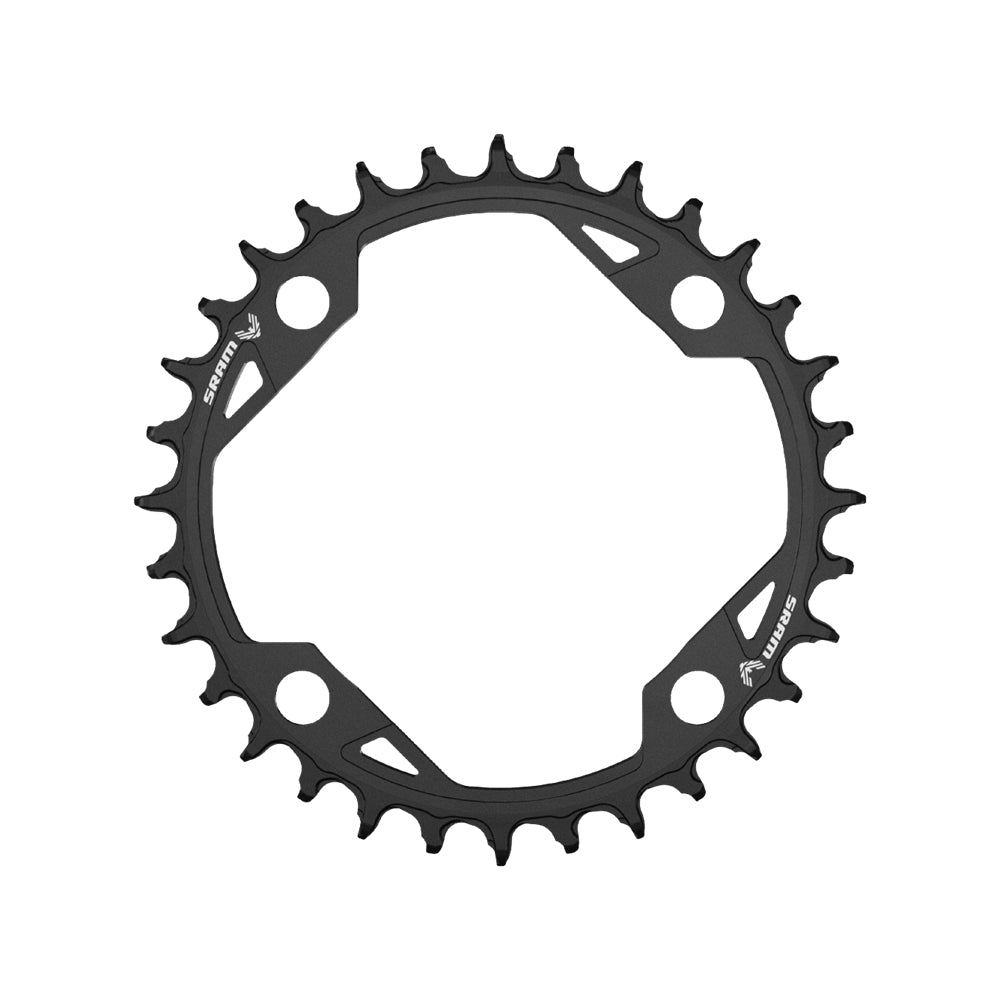 SRAM Chain Ring T-TYPE 32 Tooth 94 BCD Aluminium Eagle Black Light Powered EMTB

