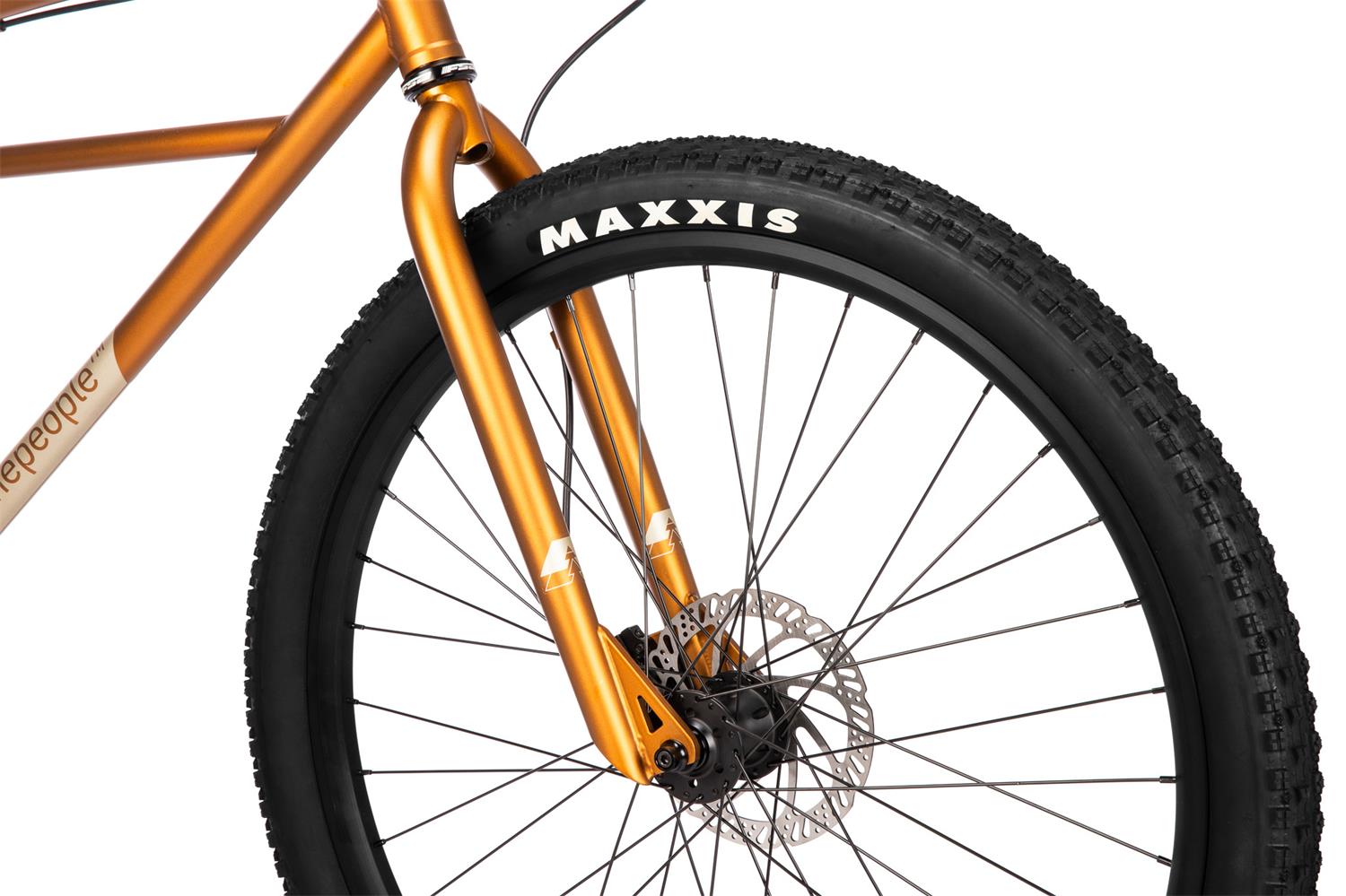 WeThePeople Avenger rigid fork and front disc brake
