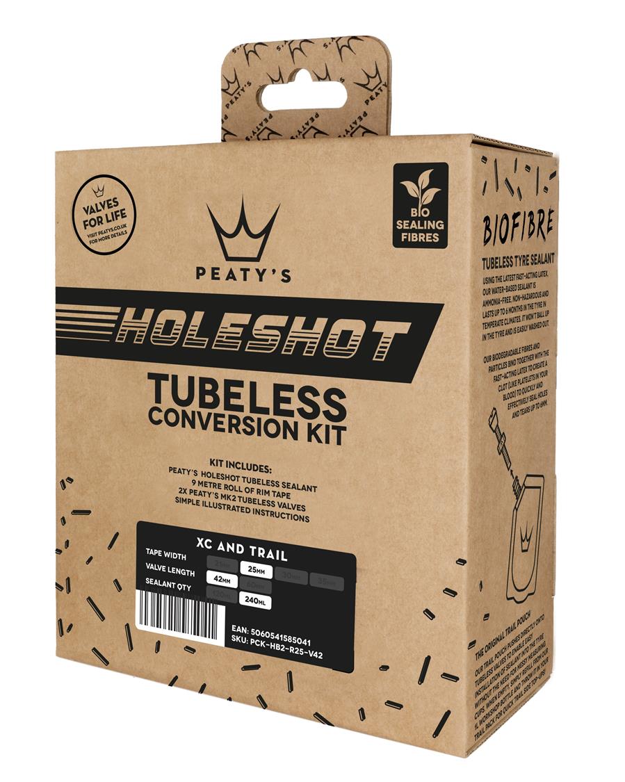 Peatys Holeshot Tubeless Conversion Kit 27mm