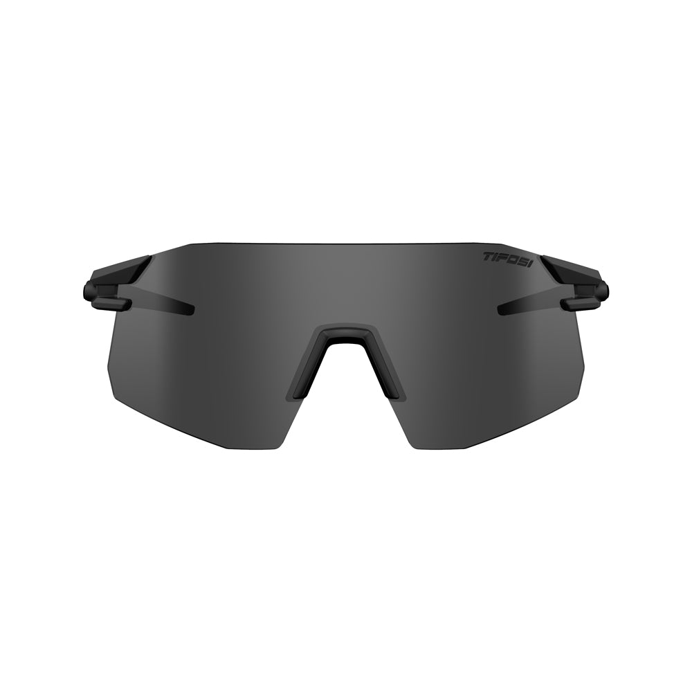 Tifosi Moab XC Sunglasses Blackout with Smoke, AC Red and Clear Lens
