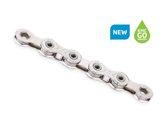 KMC X12L WAXED Silver-Silver