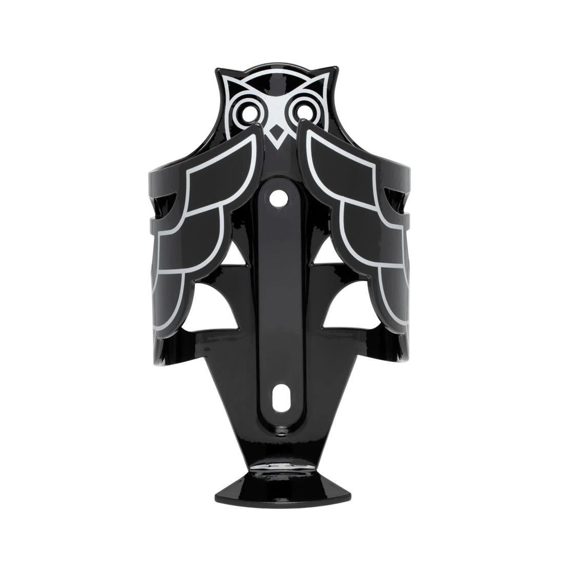 Owl Cage Black Silver