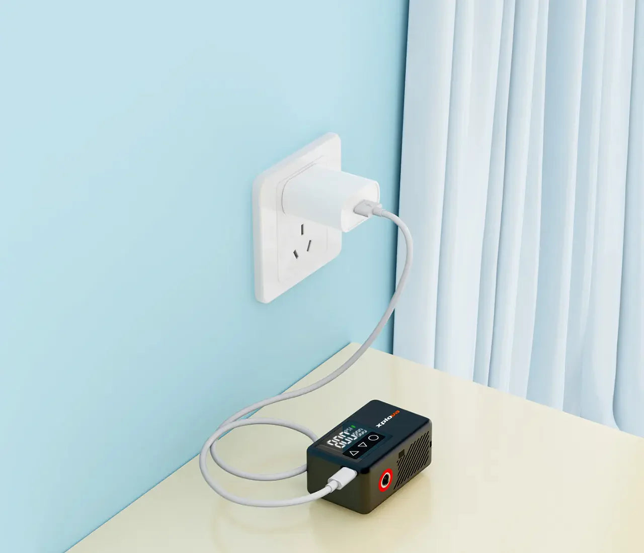 Xplova MP1 Smart Electric Mini Pump - Compatible with Presta/ Schrader valve