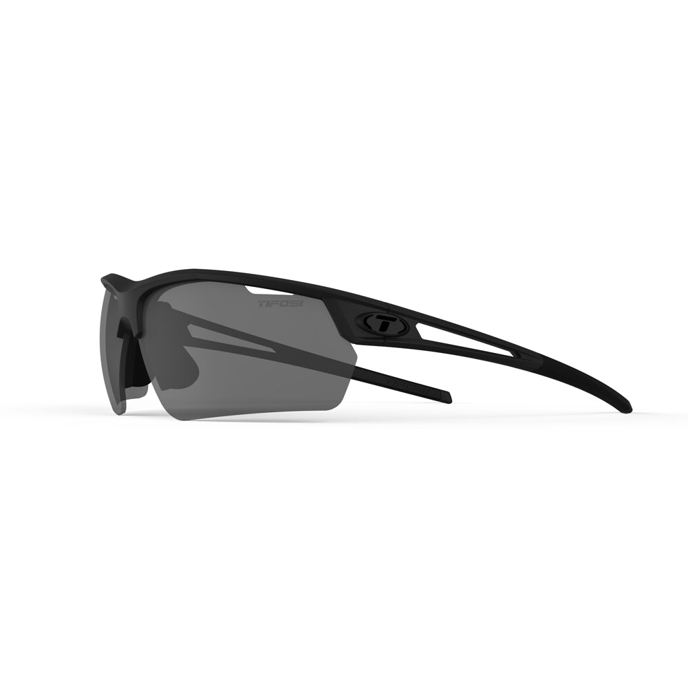 Tifosi Navar FC Sunglasses Blackout with Smoke no Mirror Lens
