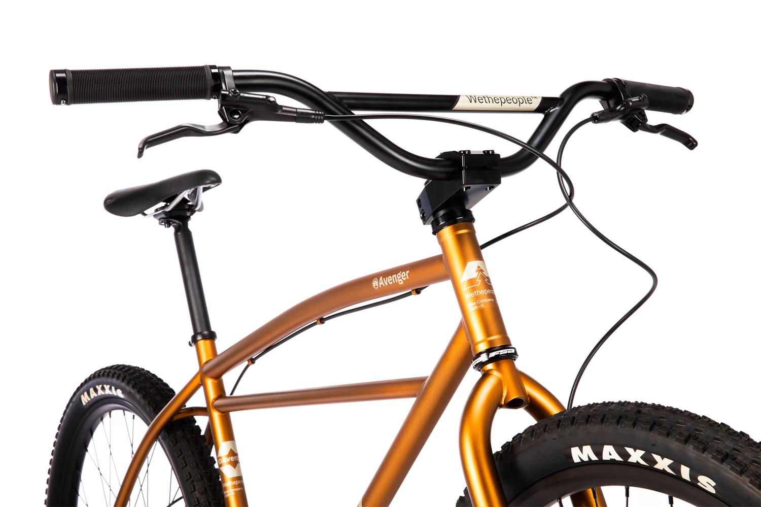 WeThePeople Avenger BMX handlebar and top-load stem