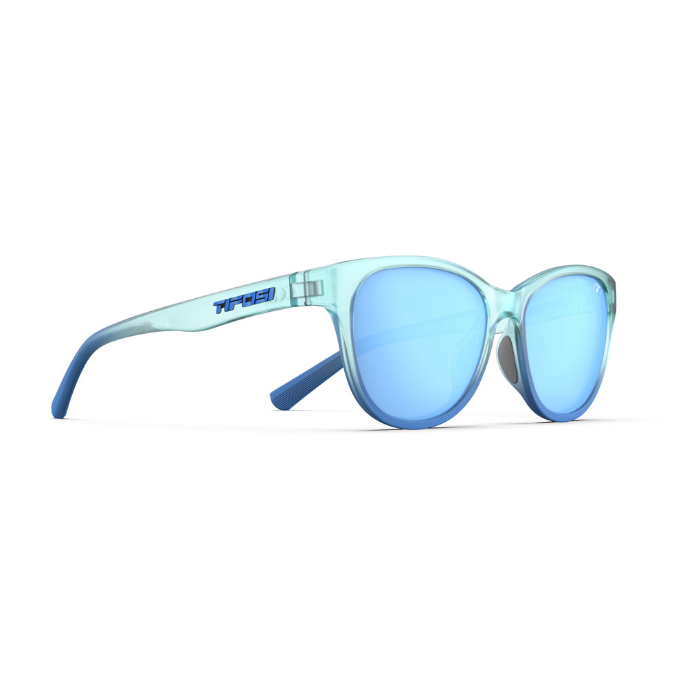 Tifosi Stella Sunglasses Blue Haze with Sky Blue Mirror Lens
