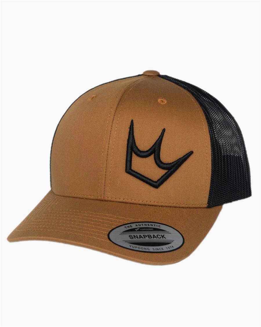 Peatys Baseball Cap Crown - Caramel 1